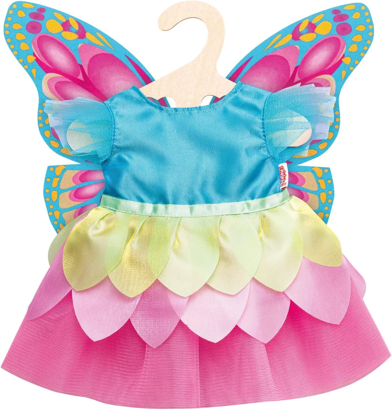 1030 Butterfly Fairy Dress for Dolls Size 28-35 cm