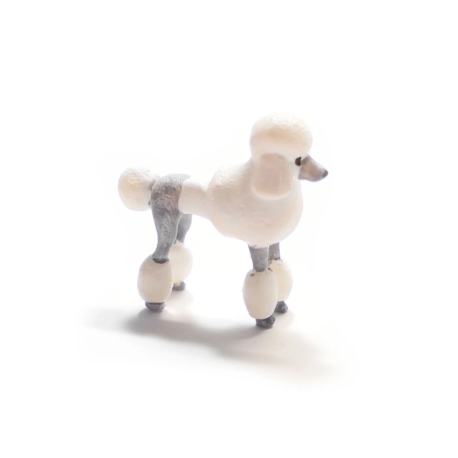 1:64 Painted Figure Mini Model Miniature Resin Diorama Walking Dog Bestie Lady