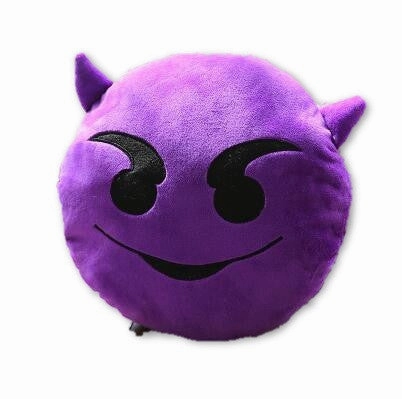 18 Style Smiley Emoji Yellow Round Pillow Sofa decorative pillows Stuffed Plush coussin cojines whatsapp emoji cushion Christmas