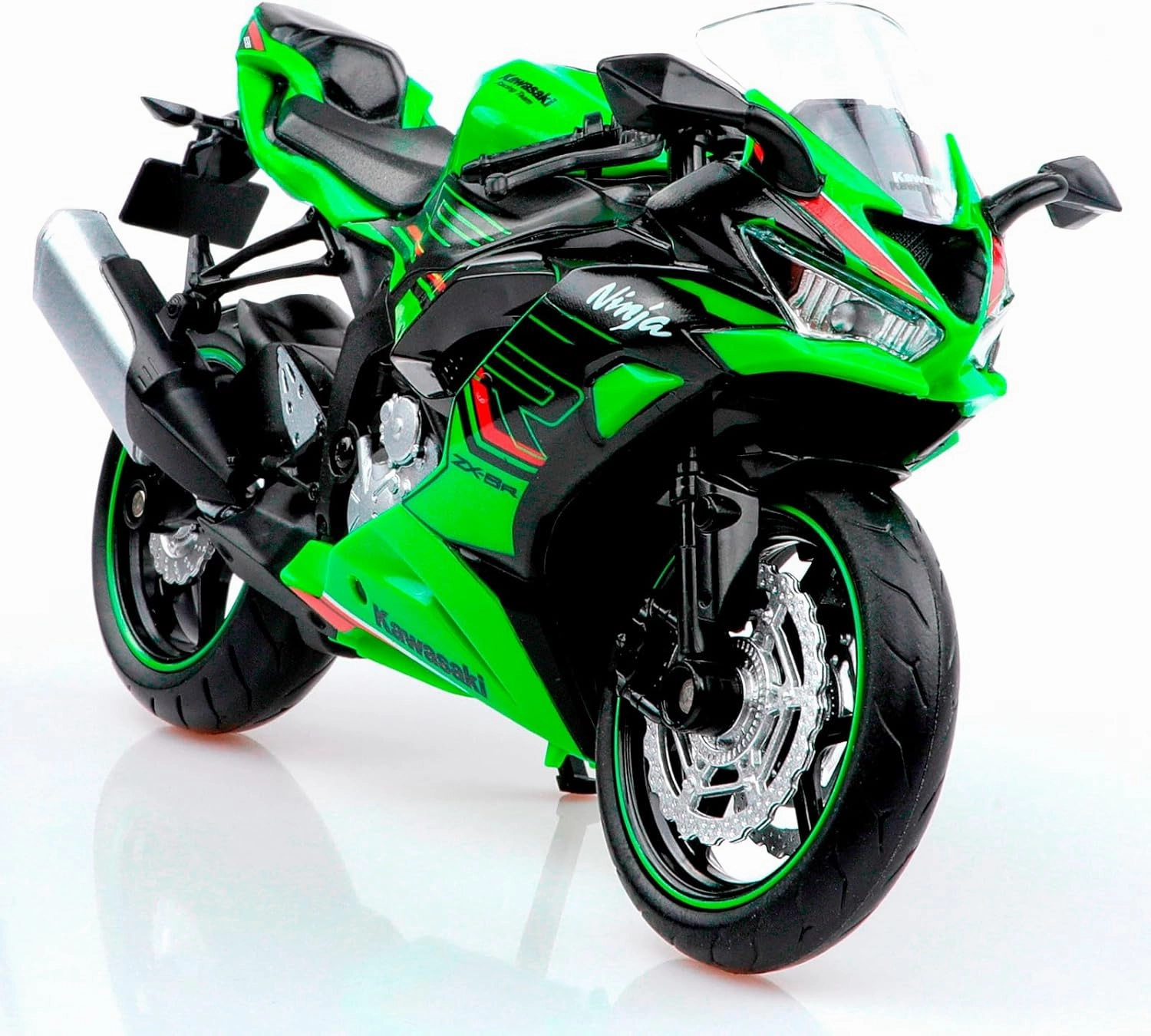 1/12 Scale Kawasaki Ninja Z6 Diecast Toy Motorcycles,Kawasaki Motorcycle Model,Ninja Motorcycle Toy Gifts for Boys Girls