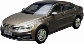 1 18 for SAIC Volkswagen New Lamando Alloy Open Door Car Model Boy Collection Display Children's Toy Motor Vehicles Toys(Gold)