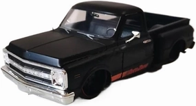 1 24 for Chevrolet 1969 C10 Stepside Pickup Diecast Miniature Car Model Simulation Classic Souvenir Motor Vehicles Toys