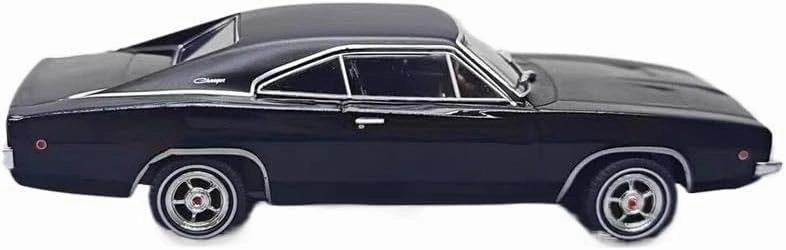 1 43 for Wick 1968 Charger RT Alloy Classic Car Model Fan Hobby Collection Ornament Display Souvenir Motor Vehicles Toys