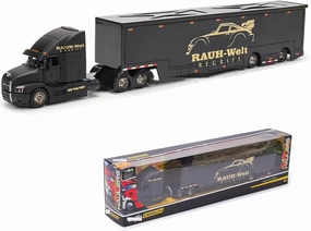 1/64 Alloy Car for Mack Anthem Lonestar UP Transport Die Cast Manufacturing Trailer Adult Collection Vehicles (BJ12418)