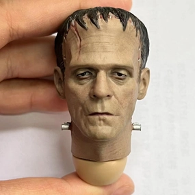 1/6 Scale Male Head Sculpt,Benedict Cumberbatch European Man Unpainted Head Carved for 12inch Male Soldier Action Figure Body (Painted Head Sculpt)