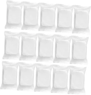 1pack Compressed Makeup Remover Pads Soft Non-Woven Facial Cleansing Pads for Gentle Skin Care for Daily Use and Travel