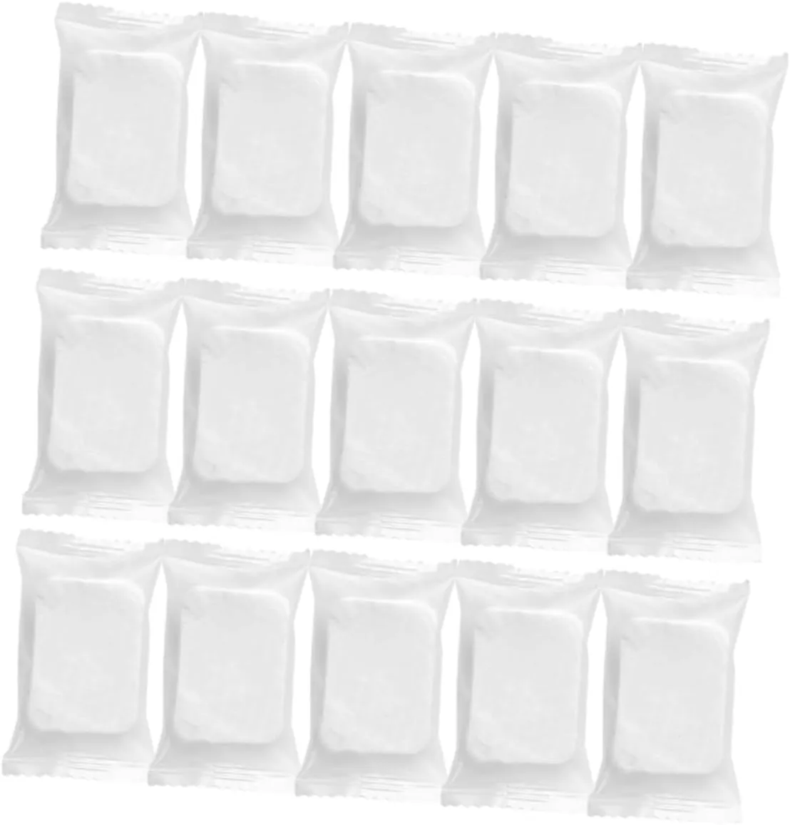 1pack Compressed Makeup Remover Pads Soft Non-Woven Facial Cleansing Pads for Gentle Skin Care for Daily Use and Travel