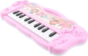 1Pc Pink Music Educational Electronic Piano for Fun Plaything to Inspire Music Creativity Develop Brain Skills Enhance Coordination and Auditory Skills