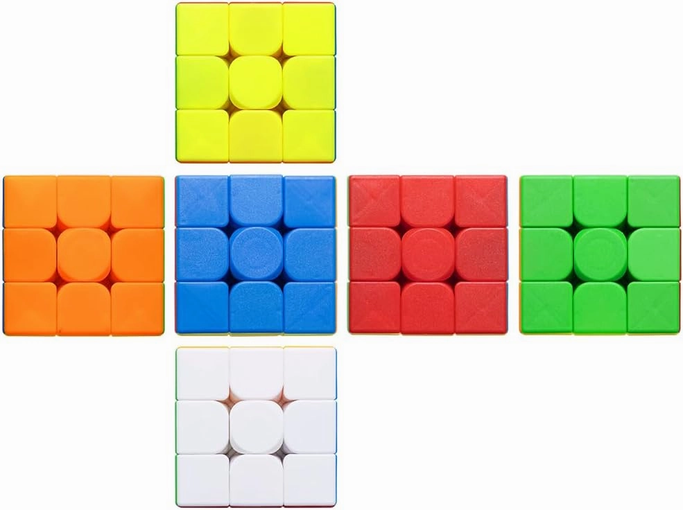 20 Pack Speed Cube Set,Magic Cube for Party Favors 3x3x3 Stickerless Magic Cube Gifts for Kids