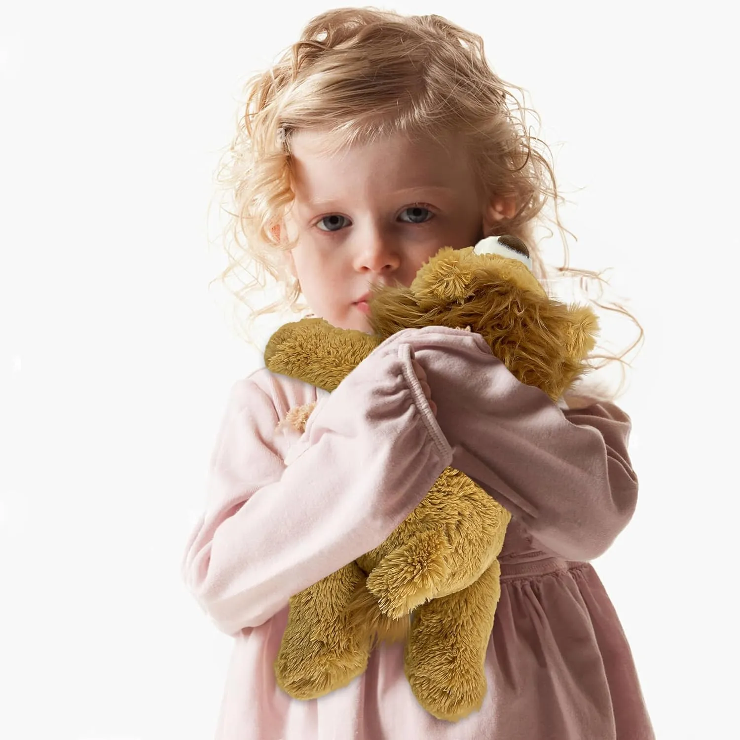 20" | 4 Pounds Weighted Stuffed Animals,Sensory Comfort Plush Throw Pillow Toy, Soft for Home & School, Kawaii Plushies Hugging Toy Gifts for Kids & Adults (Lion, 20 inch 4 Pounds)
