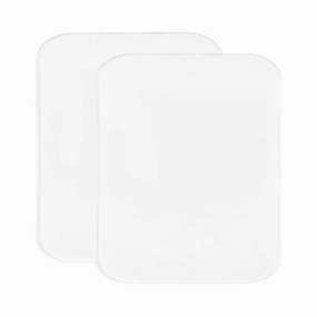 2 pcs Large Silicone Eyelash Pads for Lash Extension | XL Size 3.7 x 4.7 inches | Premade Lash Holder Sticky Pad for Eyelash Extension | Compatible with All Lash Tiles
