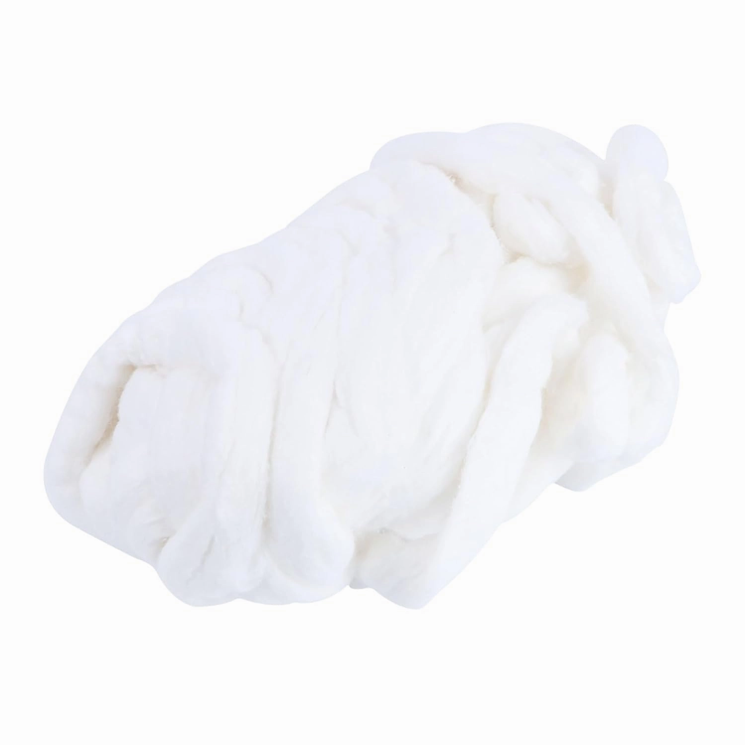 3 Rolls Degreasing Cotton Strips Pure Cotton Strips Soft Absorbent Hair Salon Beauty Product