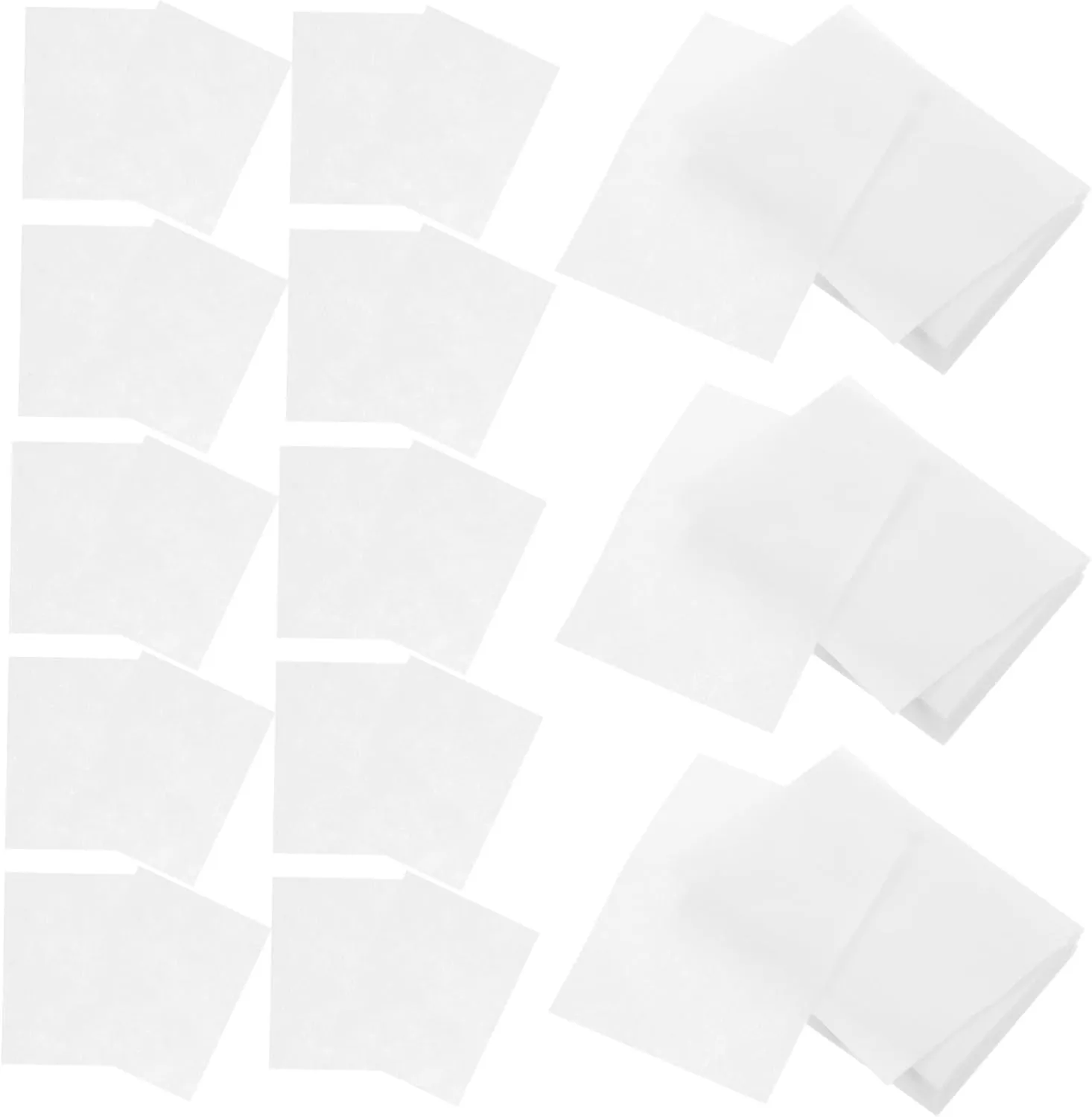 3sets Makeup Remover Cotton Pads Soft Toner Pads Dry Facial Cleansing Sheets 20packs*3