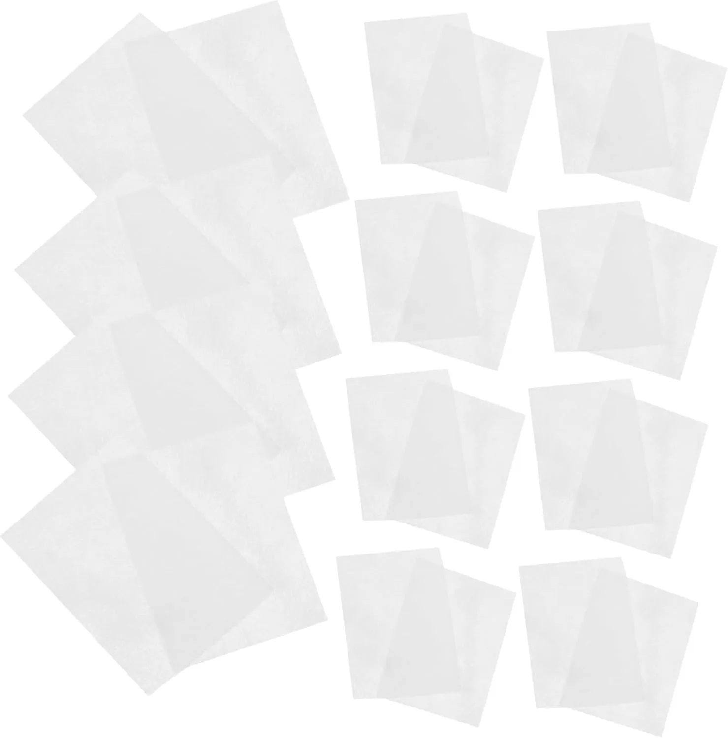 3sets Makeup Remover Cotton Pads Soft Toner Pads Dry Facial Cleansing Sheets 20packs*3