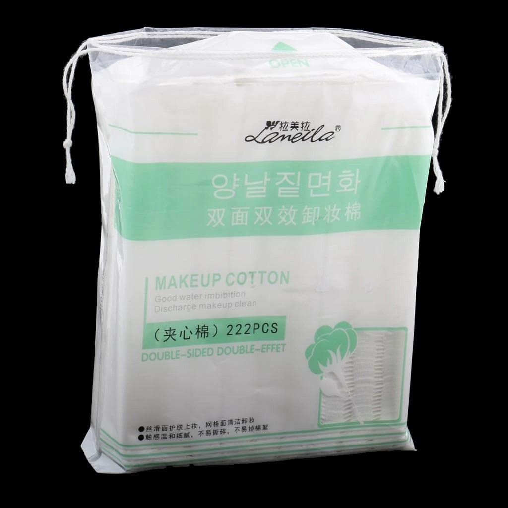 3x 222x Soft Makeup Remover Cotton Pads Face Cleaning Nail