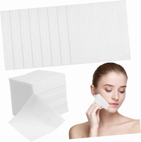 400Pcs Breathable Non Woven Face Cleaning Makeup Pads for Gentle Makeup Removal for Travel and Daily Use Soft and