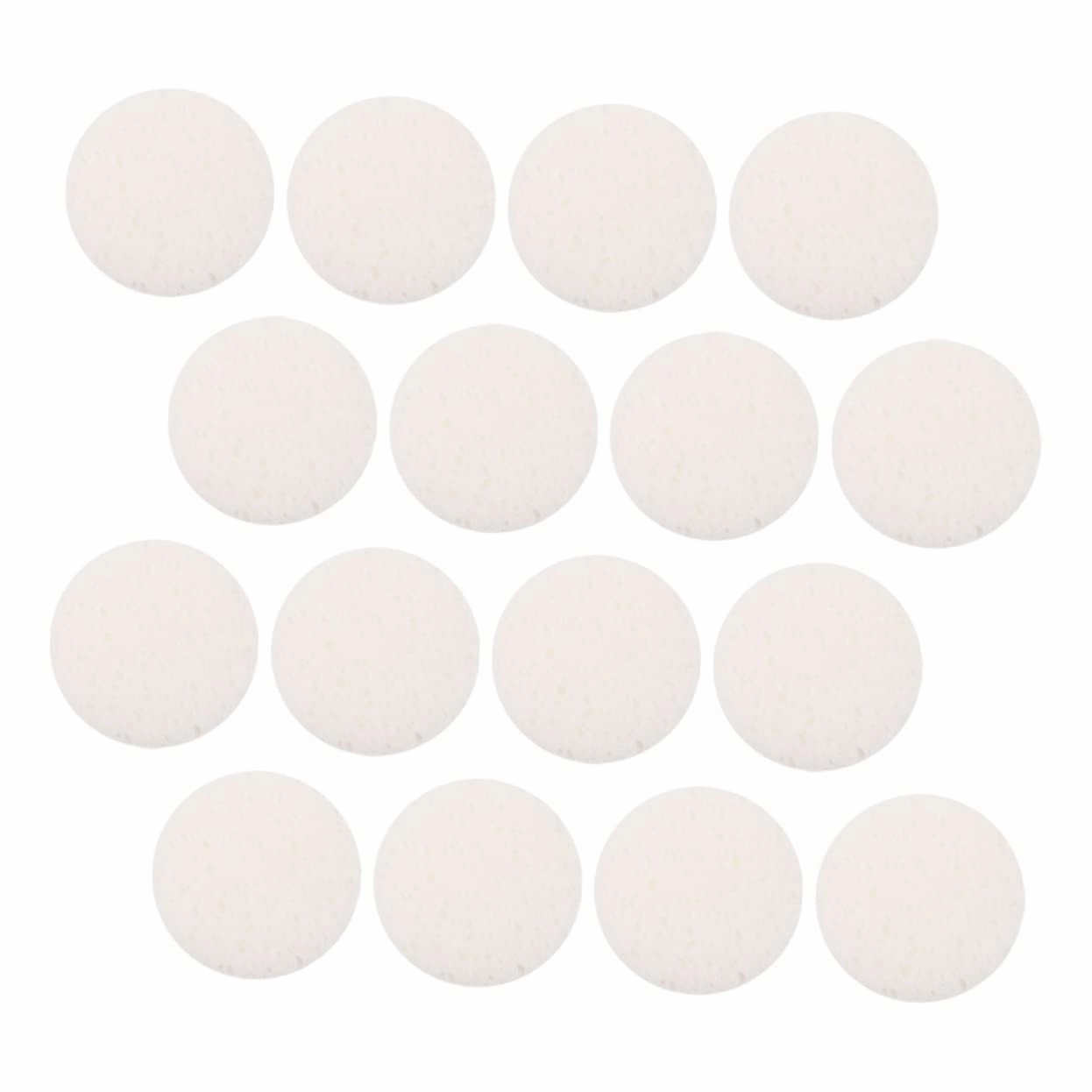 40pcs Convenient Rounded Cosmetics for Comfortable Face Cleaning Soft and Lightweight Makeup Pads for Gentle Skin Care and Makeup Removal