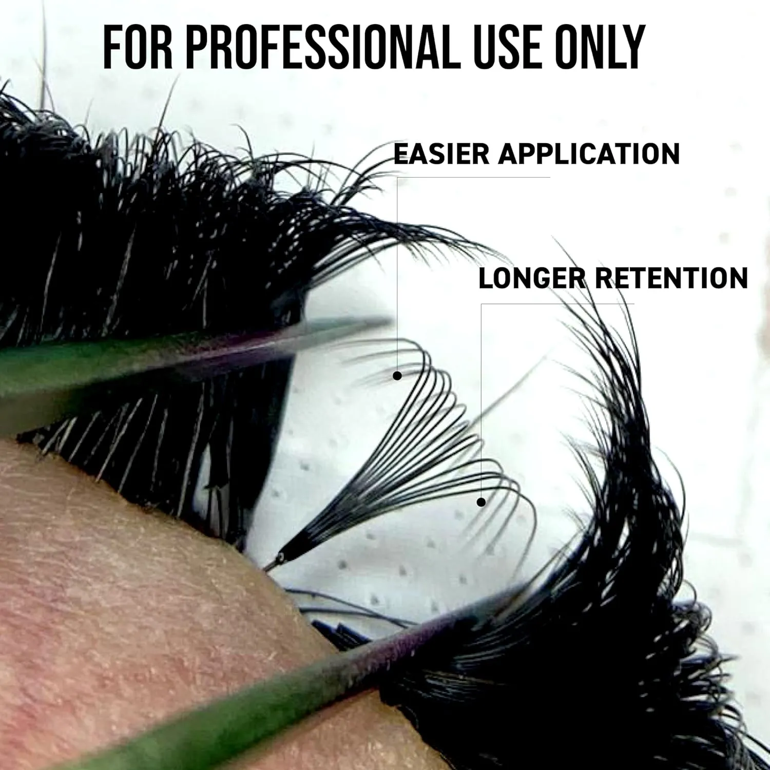 500 Loose Premade Fans Eyelash Extensions, D Curl Volume Lashes,10D 20D 14D-0.05 Thickness, 9-16mm Fluffy Handmade Fan Mixed Tray