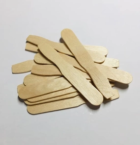 500 Mini Wooden Spatulas - Eco Friendly - For providing lotion, cream and sugar scrub samples and more