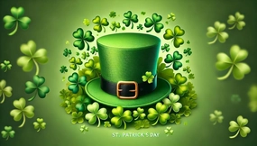 500pcs Wooden Jigsaw Puzzles - Green Hat Clover Rectangle Shaped Building Blocks Puzzle St. Patrick's Day Building Bricks Puzzle for Aldults, Anniversary, Birthdays.