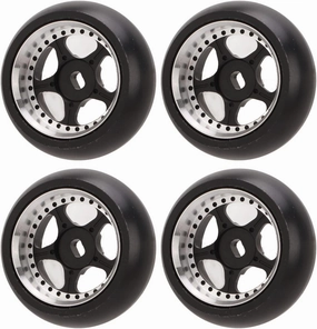 5 Pointed Star Aluminum Alloy Glossy Drift Tire for RC Car K969 K989 with Wltoys MINI Z Mini D Mini Q (b), 2, WGFOIPnaq28t5fvp 12