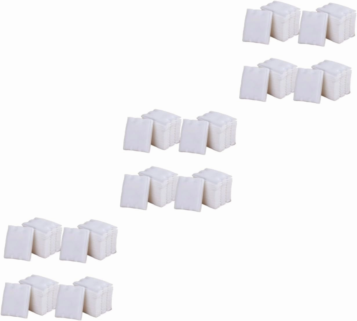 666pcs Double-Sided Cotton Makeup Remover Pads Soft Lightweight Makeup Accessories for Face Skin Care for Toner Application and More