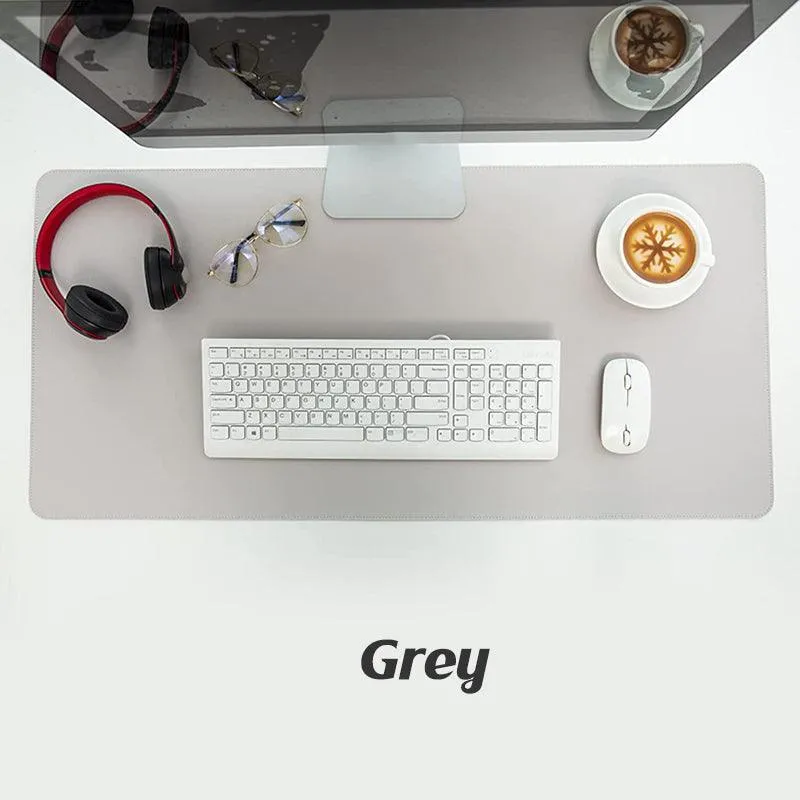 80*40Cm Leather Mouse Pad Gaming Desk Mat Anti Slip Extended Waterproof Mousepad