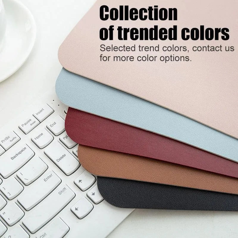 80*40Cm Leather Mouse Pad Gaming Desk Mat Anti Slip Extended Waterproof Mousepad