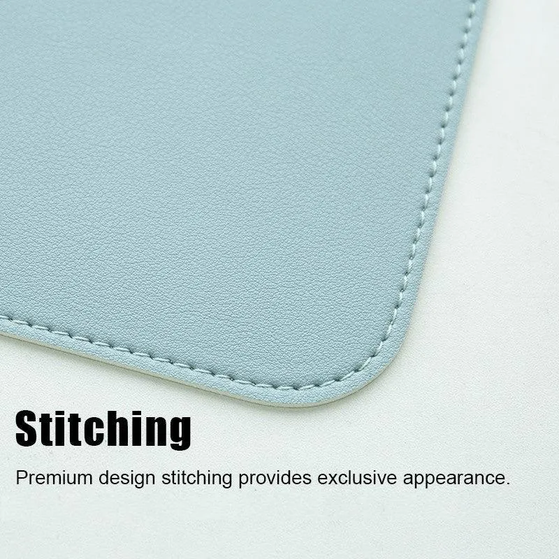 80*40Cm Leather Mouse Pad Gaming Desk Mat Anti Slip Extended Waterproof Mousepad