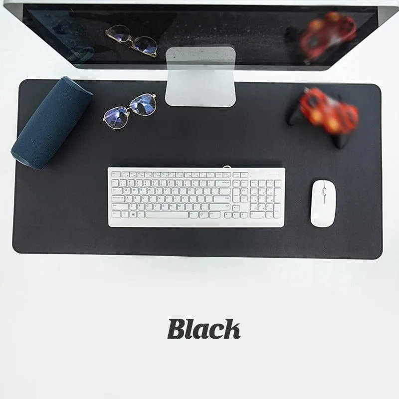 80*40Cm Leather Mouse Pad Gaming Desk Mat Anti Slip Extended Waterproof Mousepad