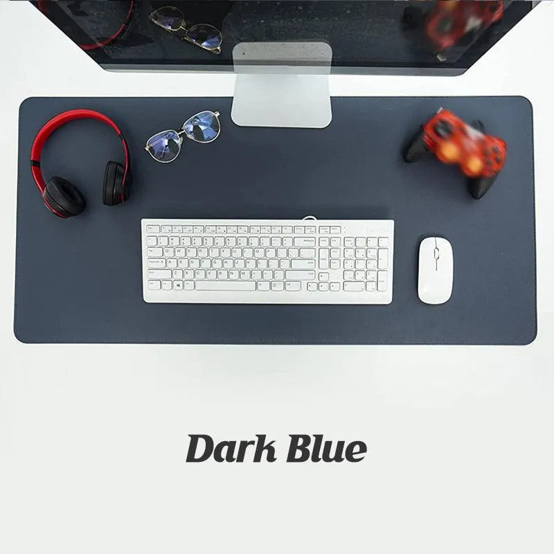 80*40Cm Leather Mouse Pad Gaming Desk Mat Anti Slip Extended Waterproof Mousepad