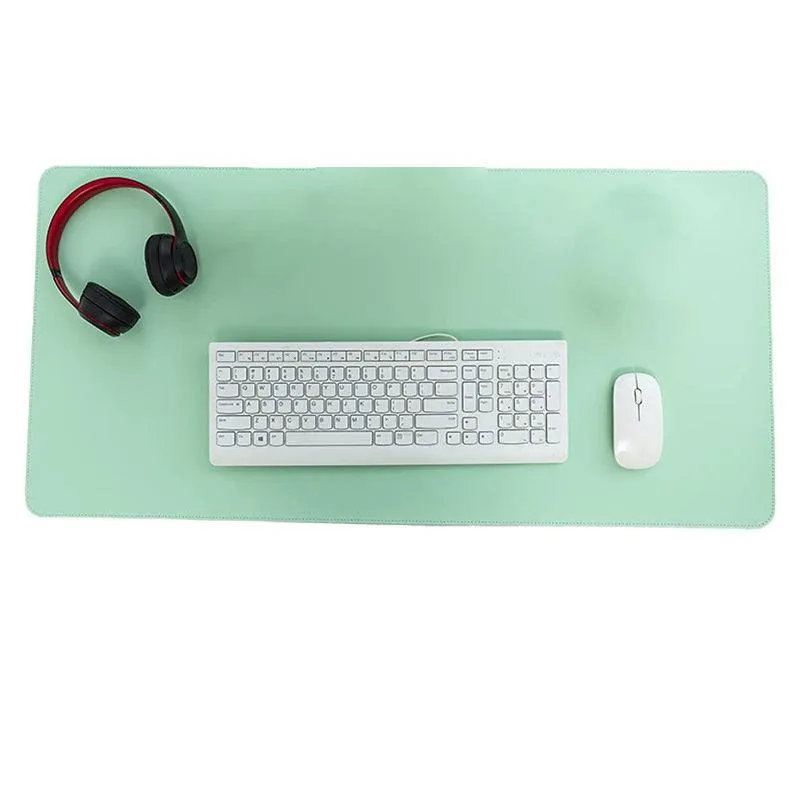 80*40Cm Leather Mouse Pad Gaming Desk Mat Anti Slip Extended Waterproof Mousepad