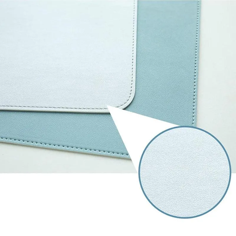 80*40Cm Leather Mouse Pad Gaming Desk Mat Anti Slip Extended Waterproof Mousepad