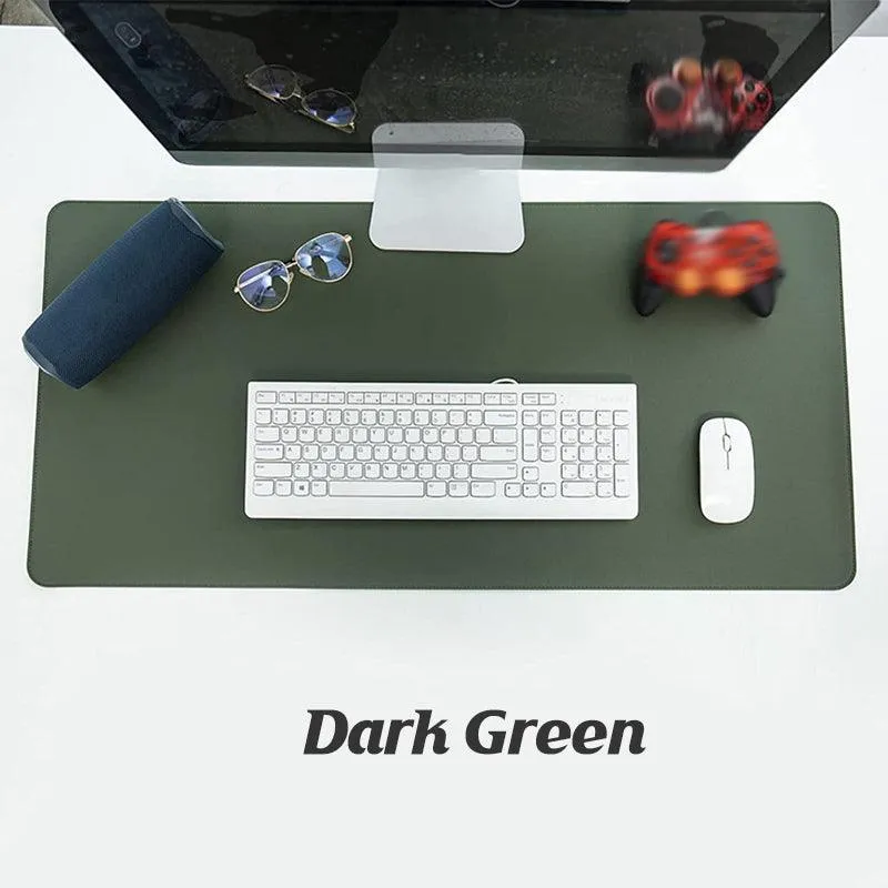 80*40Cm Leather Mouse Pad Gaming Desk Mat Anti Slip Extended Waterproof Mousepad