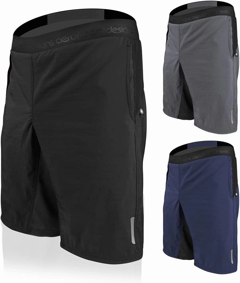 | Men's USA MTB Shorts | Mountain Bike Shell and Padded Liner | Made in USA
