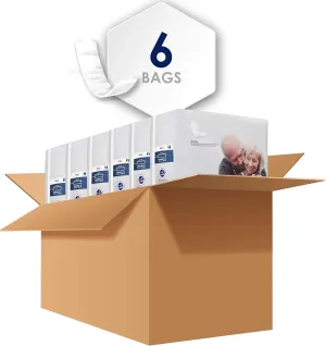 Abena BOOST Fluff Incontinence Pads - No Barrier/Flow-Through, (Sizes Normal To Extra Large) Extra Large, 120 Count