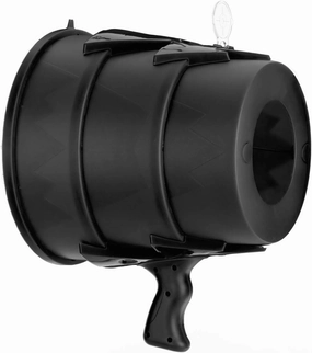 Airzooka Air Blaster- Blows 'Em Away - Air Toy for Adults and Children Ages 6 and Older - Black