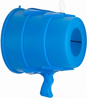 Airzooka Air Blaster- Blows 'Em Away - Air Toy for Adults and Children Ages 6 and Older - Blue
