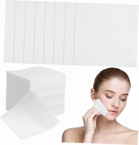 Alipis Makeup Remover Wipes Makeup Pad 400pcs Washable Cloths Soft Cotton Rounds for Gentle Cleansing