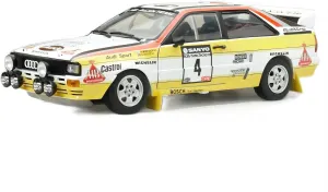 Alloy Resin Car Vehicle Model Fit for Audi Quattro A2#4 1 18 Alloy Pulling Force Racing Car Model Gifts Souvenir Decoration Festive Deluxe Gift