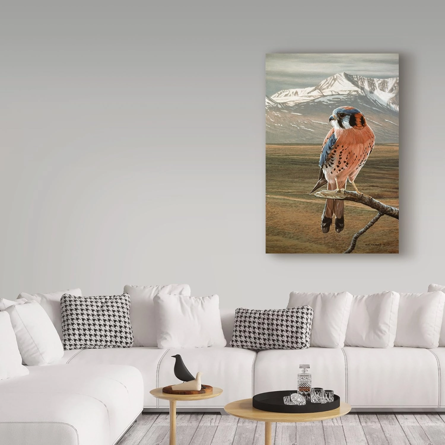 American Kestrel by Ron Parker, 30x47-Inch