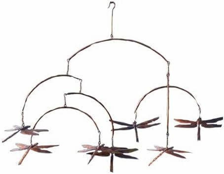 Ancient Graffiti Hanging Dragonfly Mobile