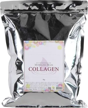 Anskin Collagen Modeling Mask Powder 2500ml – Korean Rubber Face Mask for Hydration, Firming, Anti-Aging, Pore Care – Professional Spa Facial, Peel-Off Powder Mask, K-Beauty anskin Skincare