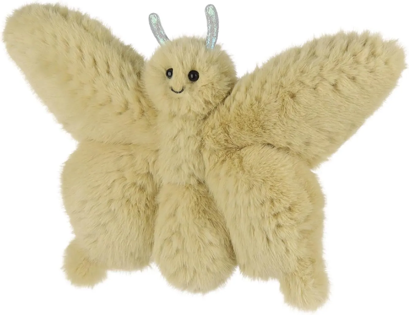 Apricot Lamb Butterfly Plush Stuffed Animals for Kids, Soft Cute Insect Plush Toys for Baby Girl and Boy, Fluffy Butterfly Green 9.5 Inches