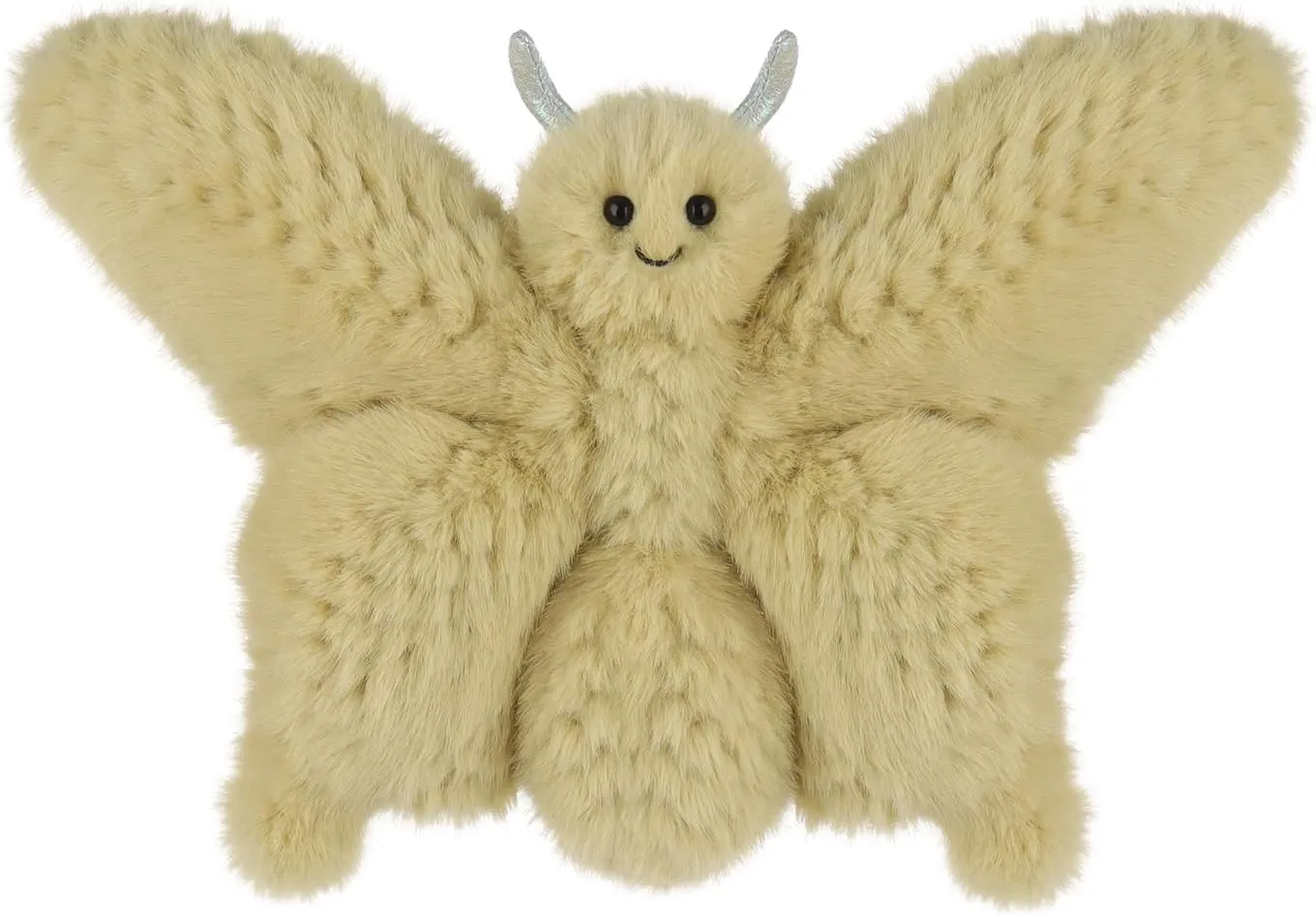 Apricot Lamb Butterfly Plush Stuffed Animals for Kids, Soft Cute Insect Plush Toys for Baby Girl and Boy, Fluffy Butterfly Green 9.5 Inches