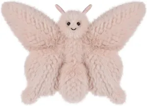 Apricot Lamb Butterfly Plush Stuffed Animals for Kids, Soft Cute Plushies Toys for Baby Girl and Boy, Fluffy Butterfly Pink