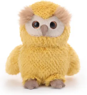 Apricot Lamb Clever Owl Stuffed Animals for Kids, Soft Cute Plush Toys for Baby Girl and Boy, 7 Inches