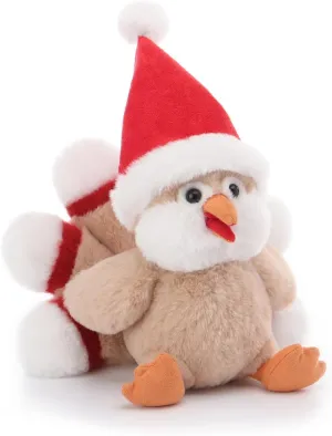 Apricot Lamb Enthusiasm Turkey Stuffed Animals for Kids, Soft Cute Plush Toys for Baby Girl and Boy, 7 Inches