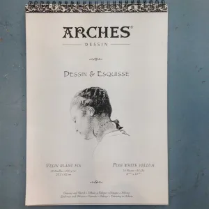 Arches Fine Vellum Drawing and Sketching Pad 200gsm DISCONTINUED