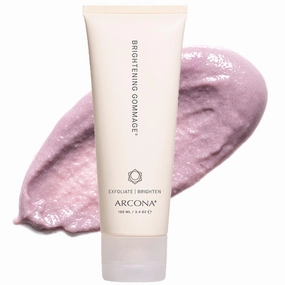 ARCONA Brightening Gommage - Exfoliate   Brighten with Jojoba Beads, Zeolite   Antioxidant Rich Blueberry   Cranberry Extracts - Made In The USA